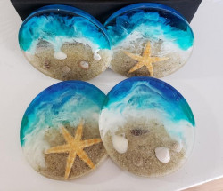 Sous-verres en résine *PERSONNALISÉ*